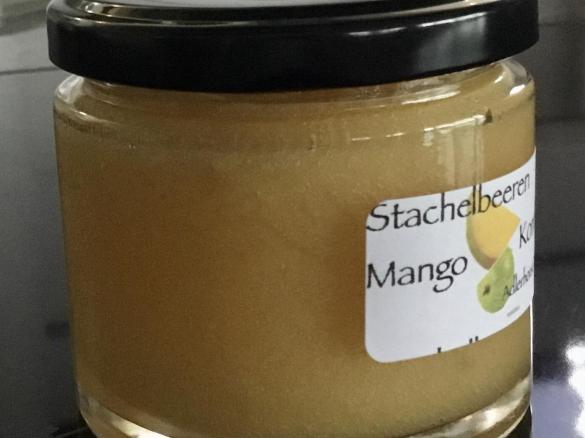 Stachelbeeren Mango Gelee