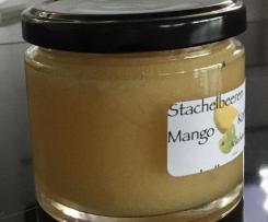 Stachelbeeren Mango Gelee