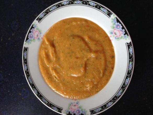 Gemüsecremesuppe - auch für WW geeignet
