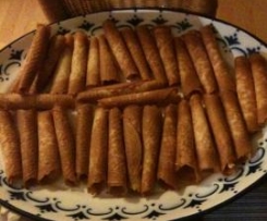 Variation von Neujahrshörnchen - Piepkuchen