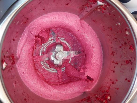 Fruchteis ohne Zucker und vegan