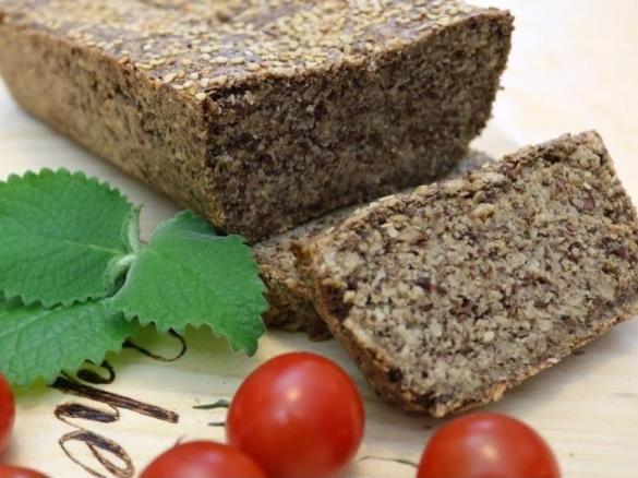 Darmschmeichler-Brot, ohne Mehl, ohne Hefe