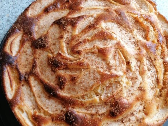 Gesunder/kalorienarmer Apfelkuchen