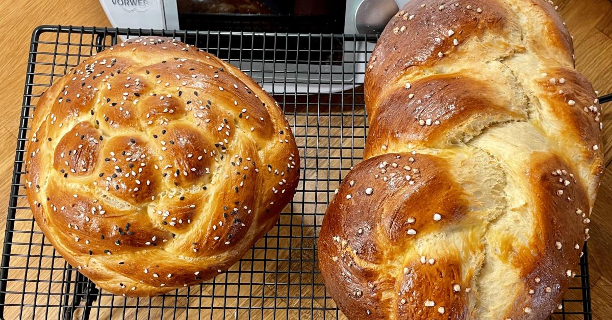Shabbat Brot Hefezopf Challa / Challah Hefebrot von Holyfee. Ein ...