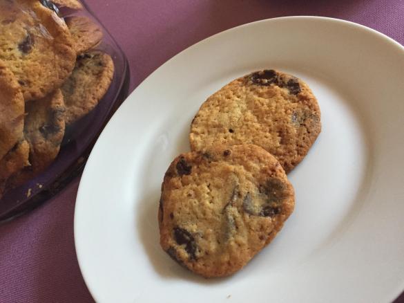 Orangen-Chocolatechip Cookies