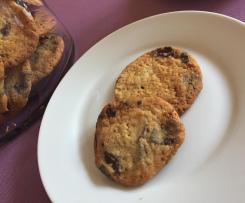 Orangen-Chocolatechip Cookies