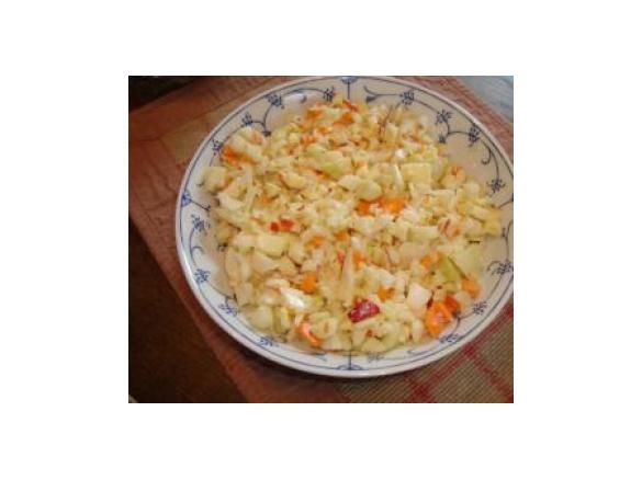 Kohlrabisalat mit Möhre & Apfel ww-geeignet