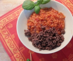 Risotto-Möhren mit Tatar 