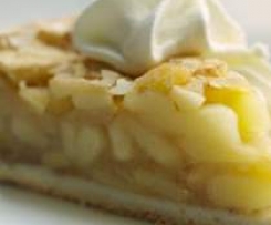 Apfelkuchen - mit Sekt..