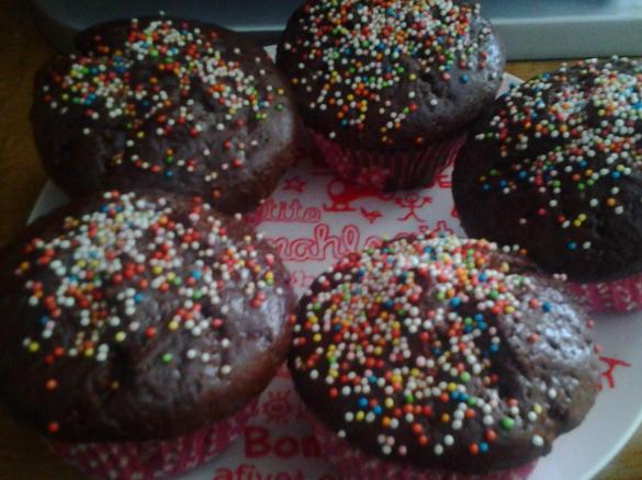 Muffins mit Schokostückchen