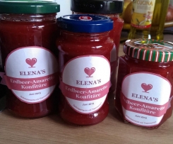 Elena's Erdbeer-Amaretto Konfitüre 