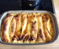 Topfenpalatschinken, Pfannkuchen gefüllt mit Ouark