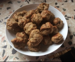 Hackfleischbällchen aus dem Ofen fettarm
