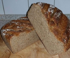 Bergmanns Brot ... ein herzhaft, würziges Brot, innen saftig und außen wunderbar knusprig 
