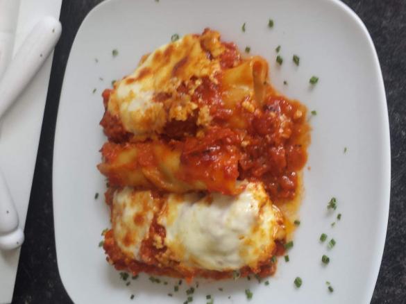 Cannelloni mit Hackfleisch