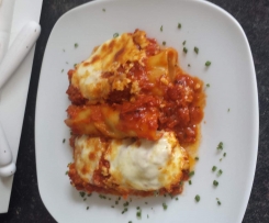 Cannelloni mit Hackfleisch
