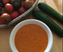 Zucchini - Tomatensuppe