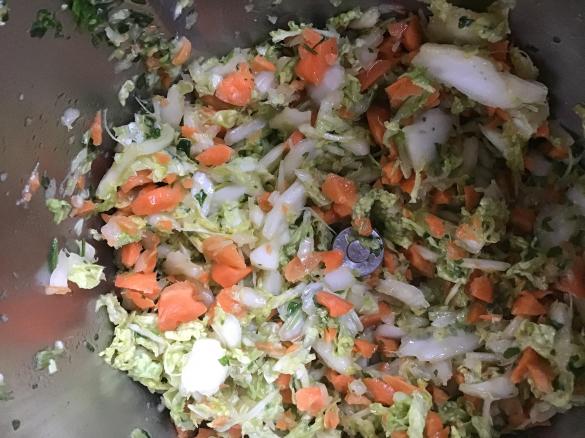 Chinakohl-Möhren-Salat mit Zitrone