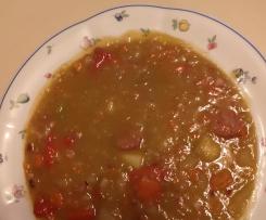 Variation Kartoffelsuppe