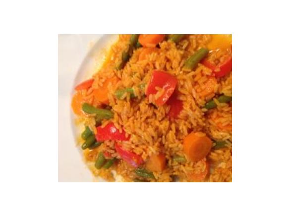 Orientalischer Reis mit Gemüse