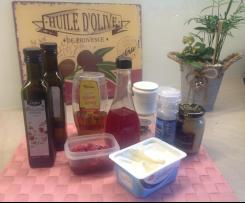 Cremiges Himbeerdressing