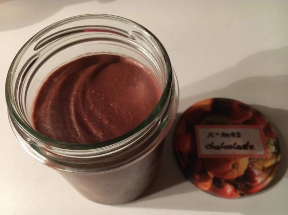 Weihnachtlicher Schokoaufstrich