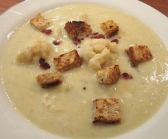 Blumenkohlsuppe