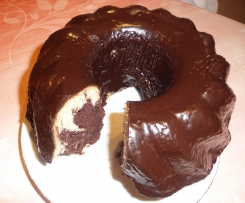 Selterwasserkuchen, luftig, laktosefrei, marmoriert