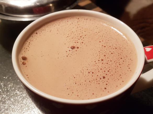 Nicoles leckere Heisse weisse Schokolade