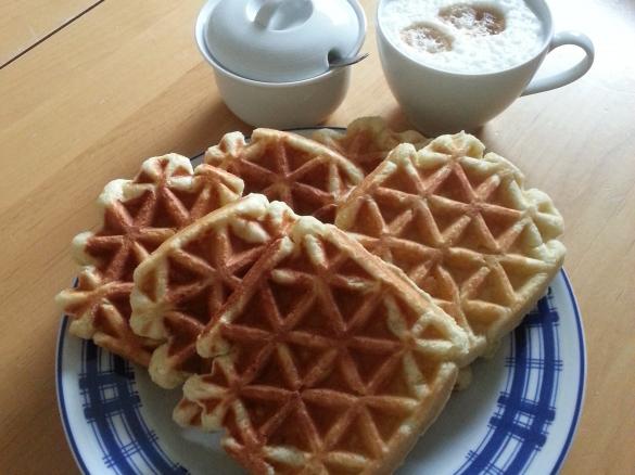 Belgische Waffeln ( Hefewaffeln )