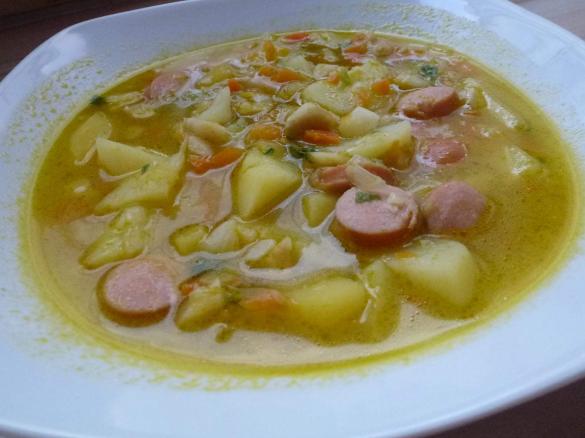 gesunde Kartoffel Gemüsesuppe, Kartoffelsuppe Rezept des Tages 09.11.16