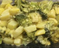 Kartoffel-Brokkoli-Gratin