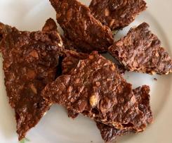 Florentiner mit Nuss-Nugat, glutenfrei