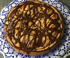 Versunkener Schokoladen-Streuselkuchen