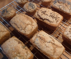 Schnelle 6-Korn-Brötchen