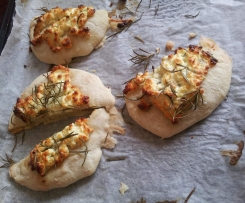 Rosmarin - Feta - Fladen (Brötchen)