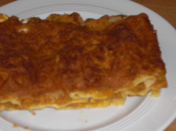 Kürbislasagne