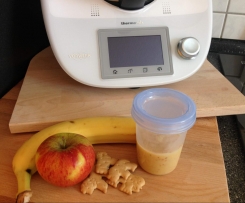 Apfel - Banane - Butterkeks Brei