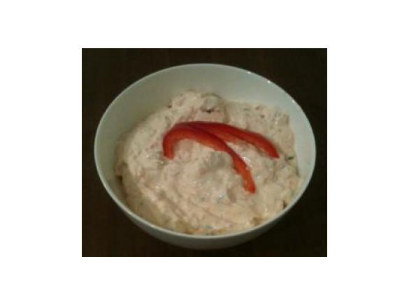 Paprika-Lauch-Aufstrich / Dip