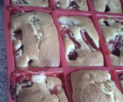 Schnelle Erdbeer-Küchlein