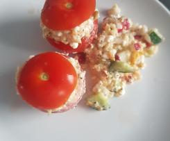 Variation Hüttenkäse Salat - HCG Diätphase