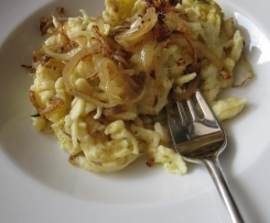 Vegane Käsespätzle
