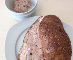 Schinkenaufstrich (Teewurst) Pfeffersäckchen-Style