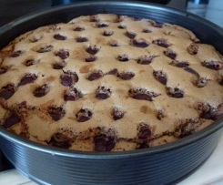 Kirsch-Schoko-Nuss Kuchen , Kirschkuchen