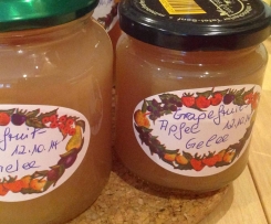 Apfel- Grapefruit- Gelee lecker und schnell 