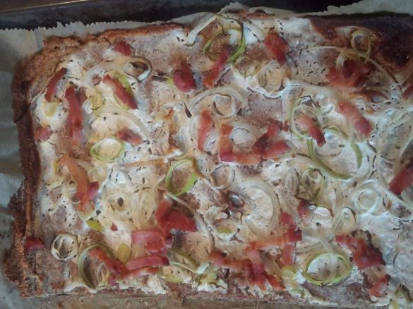 Low-Carb Flammkuchen