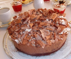Sündige Schokomousse-Torte für Schokoholics