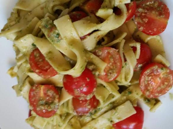 Nudeln mit Pesto Rosso WW tauglich 