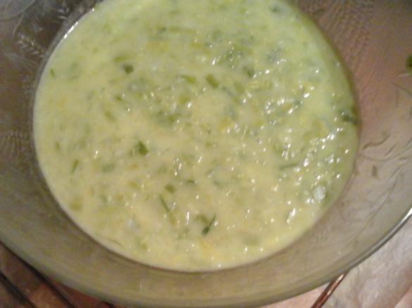 Lauchcremesuppe
