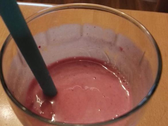Milchshake Himbeer